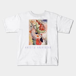 abstract watercolor painting kandinsky Kids T-Shirt